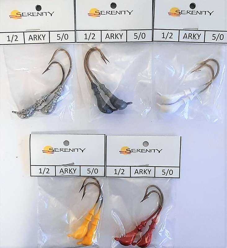 1/2 Arky Jig Heads 5/0