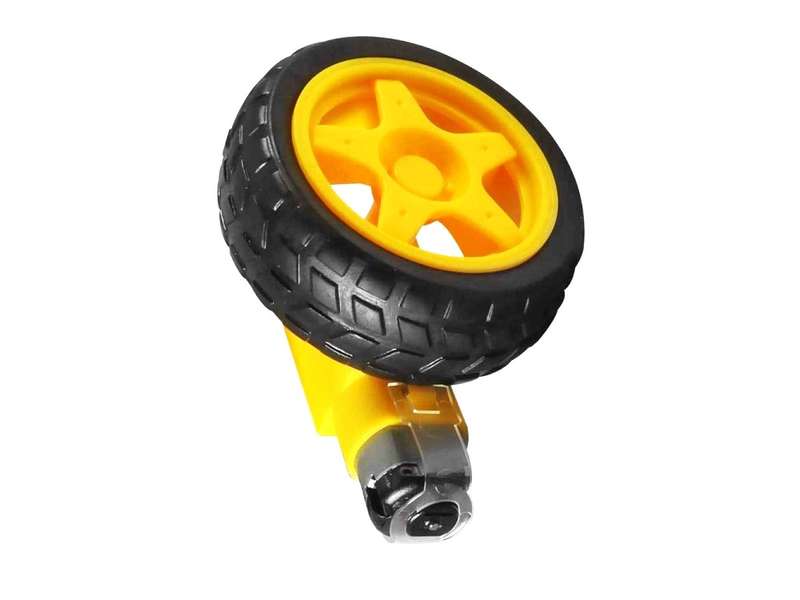 DC Electric Motor with Tyres