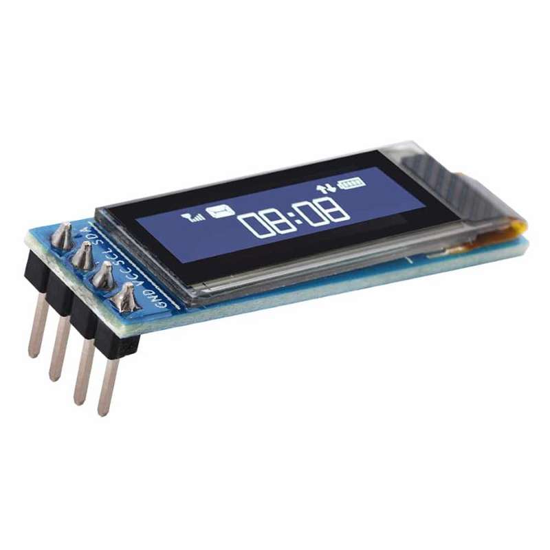 OLED LCD Display Module I2C Interface Blue 0.91 Inch