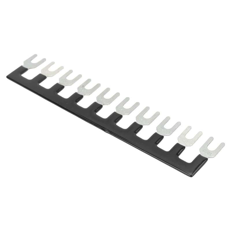 Jumper Block Terminal Strips, 10 Pin, 25A, Black