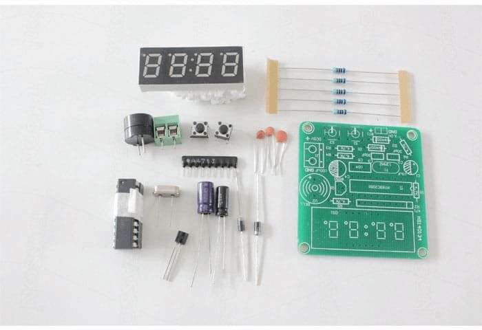Digital electronic clock DIY kit