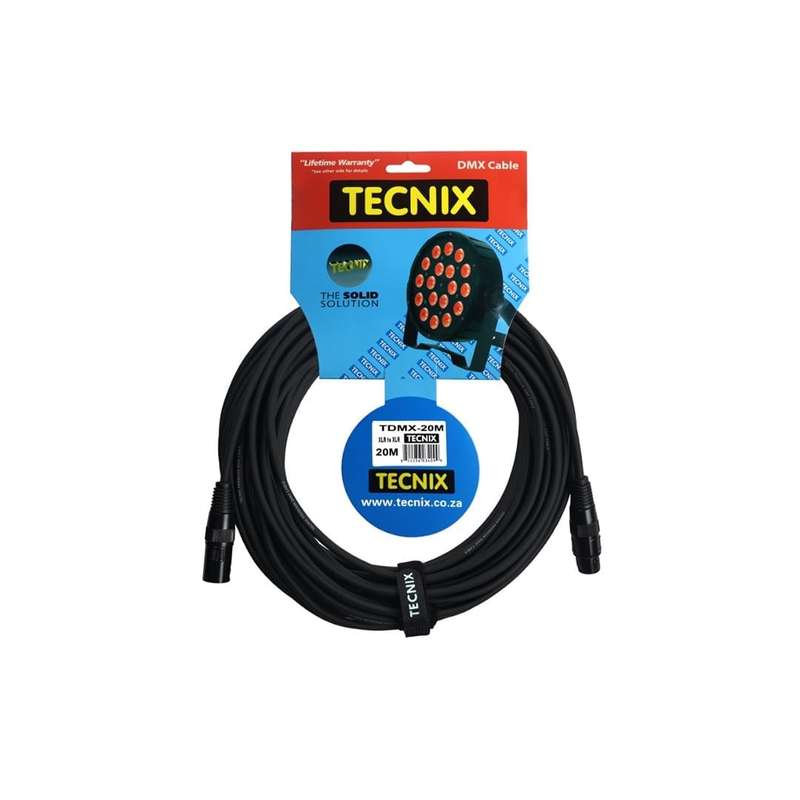 Tecnix 20M XLR-XLR DMX Cable