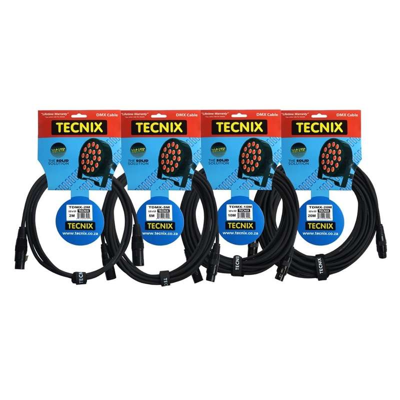 Tecnix 20M XLR-XLR DMX Cable