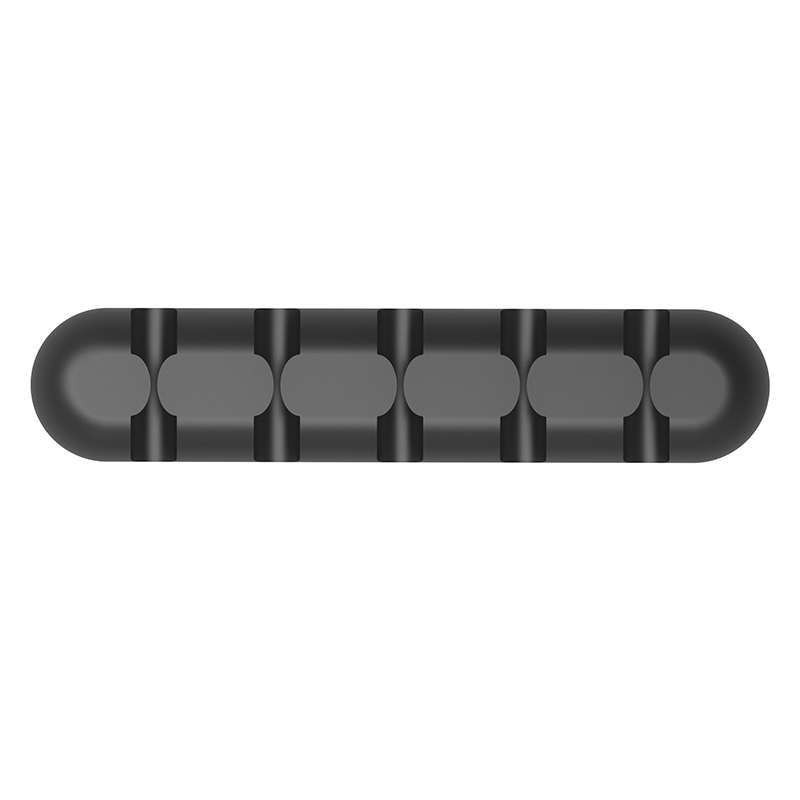 ORICO 5 Slot Desktop Cable Management Clip - Black