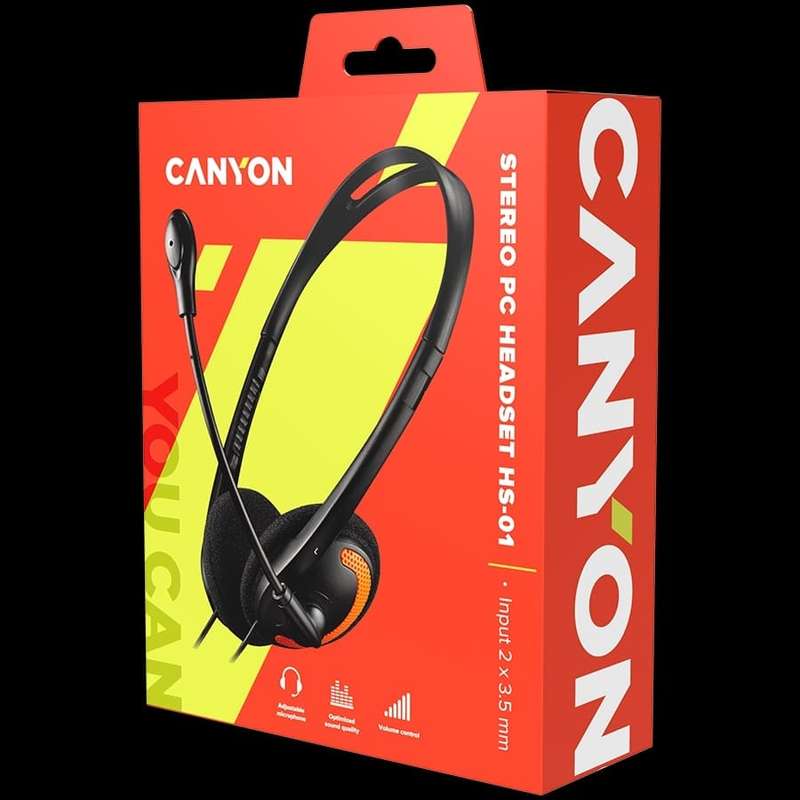 CANYON  Multimedia - PC Headsets CNS-CHS01BO