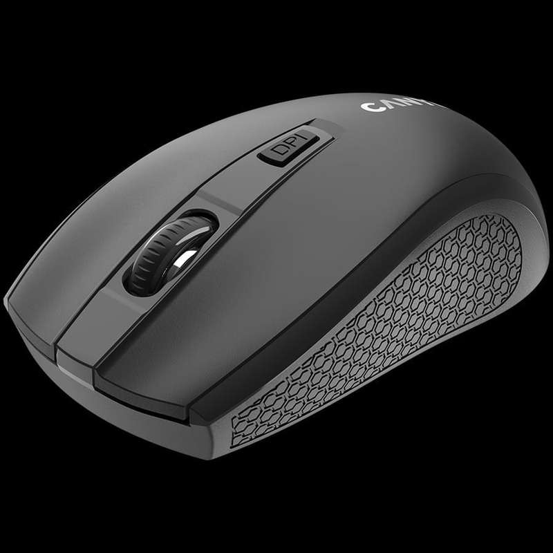CANYON MW-7, 2.4Ghz wireless mouse, 6 buttons, DPI 800/1200/1600, with 1 AA battery ,size 110*60*...