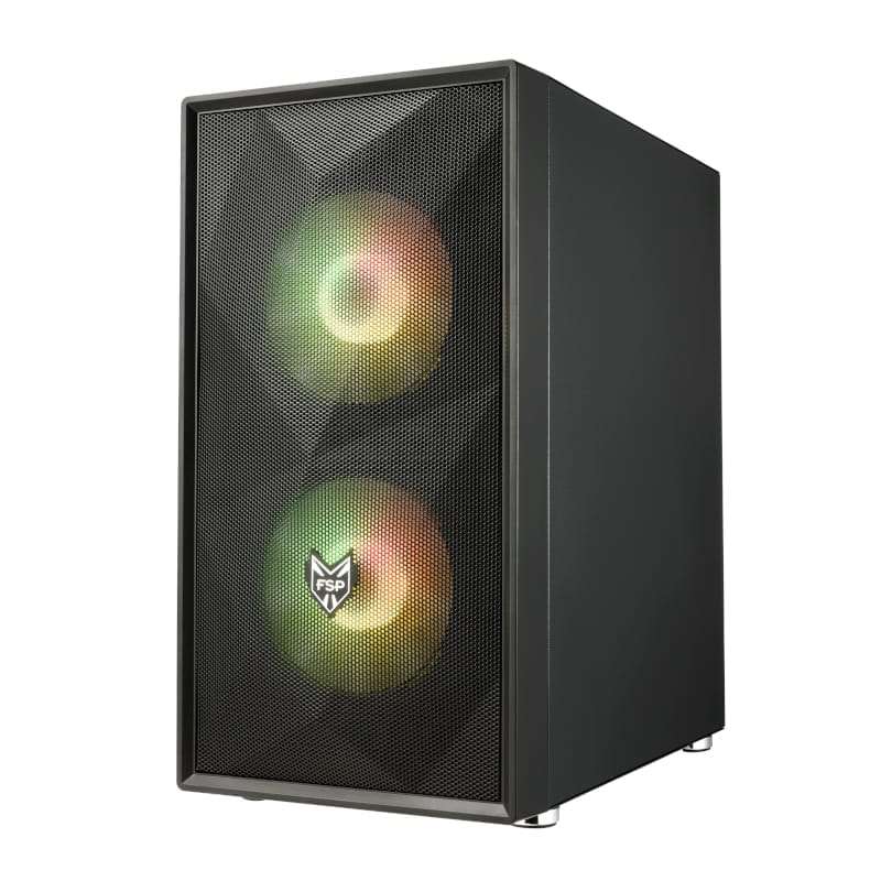 FSP CST130A Micro-ATX&#xD;Gaming Chassis - Black