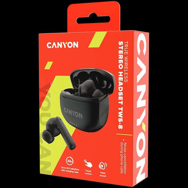 CANYON  TWS Bluetooth Headsets CNS-TWS8B