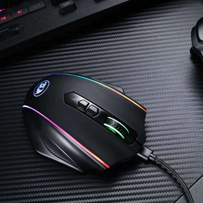 REDRAGON VAMPIRE ELITE Wireless 16000DPI|8 Button|Ergonomic Design|P3335 Optical Sensor|Type-C Ca...