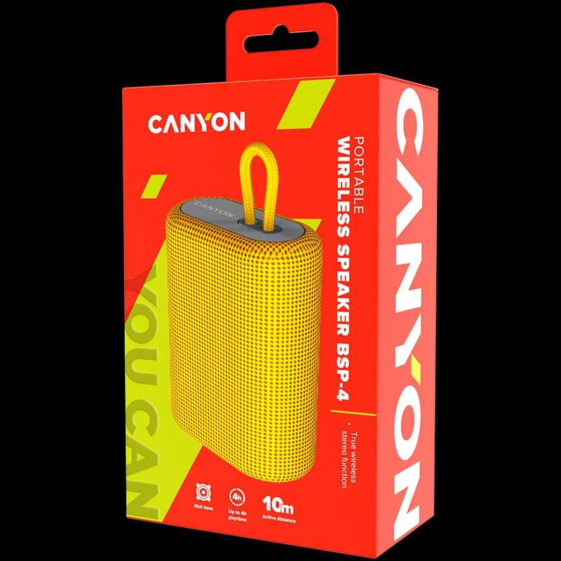 CANYON  Multimedia - Speaker Bluetooth CNE-CBTSP4Y