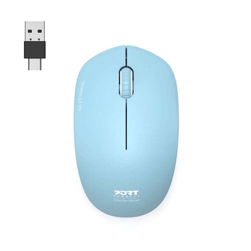 Port Connect Wireless Mouse &#x2013; Azur