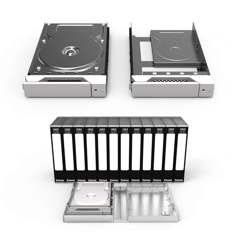 Stardom Tray, iTank, ST2, SR2, ST4/5, SR4, ST8, DR5, DT8, Aluminium, 2.5"/3.5"