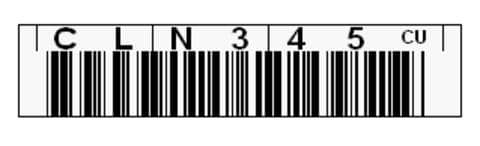 LTO Cleaning Cartridge Label