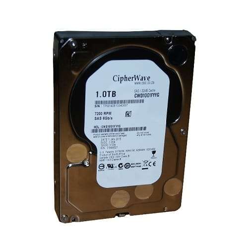 1TB WD RE (Branded CWD / Dell PowerEdge QVL), SAS, 6GB/s, 3.5, 7200RPM, 32MB Cache, Enterprise...