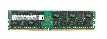 32GB Hynix, PC4-17000, CL15 ECC, Dual Rank 1.2V, DDR4 (2133MHz) SDRAM, 288-pin DIMM Memory For Se...