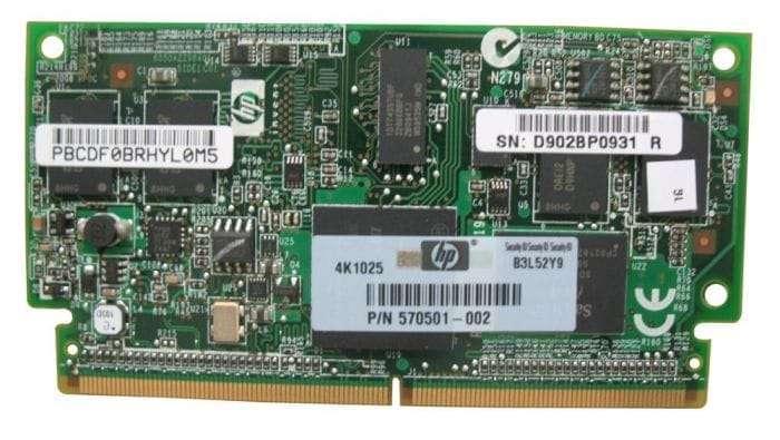 HP 505908-001 Smart Array P4XX 1GB FBWC Flash Backed Write Cache for DL3XX G7