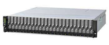 2U/24bay (LFF 2.5") Dual Redundant Infortrend Controller Expansion Enclosure, Incl. 4x12Gb SAS Po...