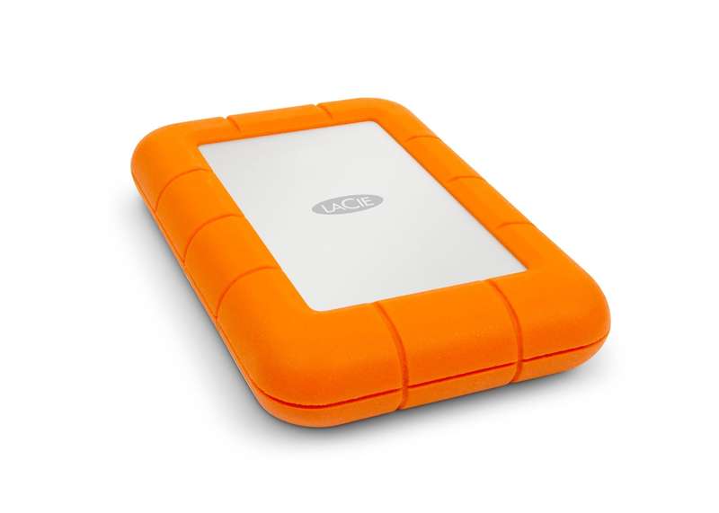 1TB LaCie Rugged External SSD, with Thunderbolt and USB 3.0 Interface. (External Solid State Driv...