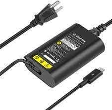 65W USB Type-C Charger (For Dell: Latitude 5100, 51xx, and 5200, 52xx) AC Power Supply Adapter w/...