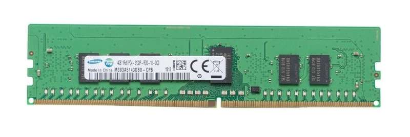 4GB Samsung, PC4-17000, DDR4-2133Mhz, 1RX8, ECC Registered, CL15, 1.2V Memory Module for Server