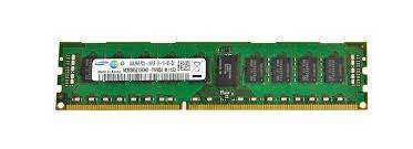 4GB SAMSUNG, DDR3-1333Mhz, 2RX8, PC3L-10600, ECC Registered, 1.35V, Dual Rank, CL9, SDRAM, 240-pi...