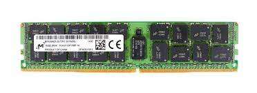 16GB Micron, 2Rx4, PC4-17000, DDR4-2133Mhz, CL15, 1.2v, ECC Registered Server Memory Module