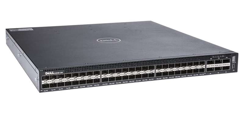 Dell EMC S4048-ON (05KDPX) Enterprise Network Switch, 48x 10GbE SFP, 6x 40GbE QSFP+, 2x PSU, RA, ...