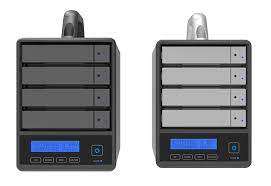 4 bay SR4-SB31+ SATA-eSATA + USB External Storage, with PD + DP function, Plus new version of Tou...
