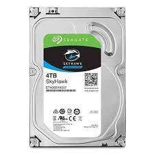 4TB Seagate SkyHawk, SATA, 6GB/s, 3.5, 5900RPM, 256MB Cache, Surveillance HDD