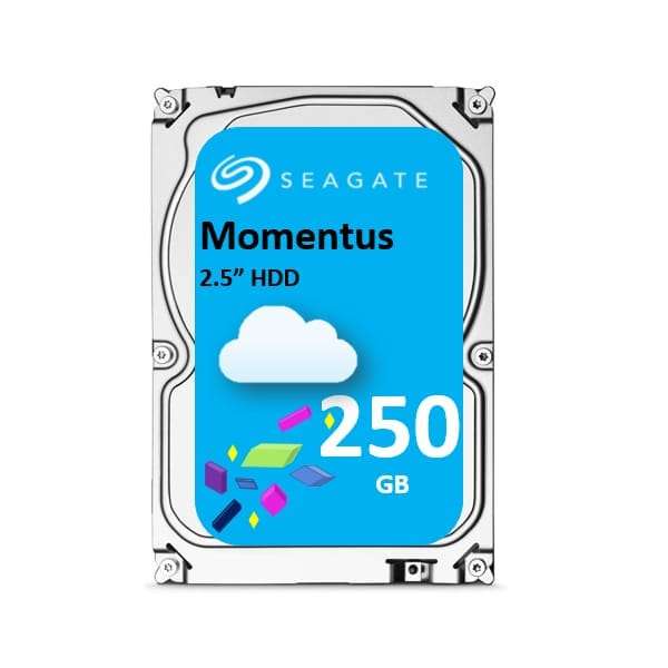 250GB Seagate Momentus 7200.4, SATA, 3GB/s, 2.5, 7200RPM, 16MB Cache, Notebook HDD