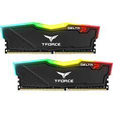 32GB Kit TeamGroup, DDR4-3200Mhz, T-Force, Delta RGB Gaming RAM