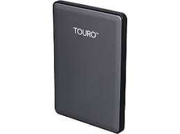Hitachi Touro S Ultra, 500GB, 7200rpm, USB 3.0, Portable External HD, Gray (ReNew)