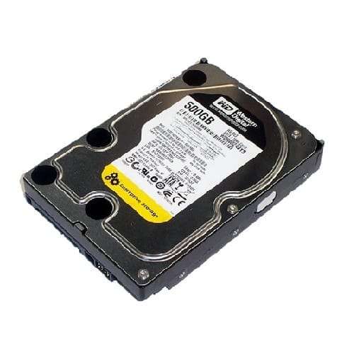 500GB WD Caviar RE3, SATA, 3GB/s, 3.5, 7200RPM, 16MB Cache, Enterprise HDD (Pulled - 1Y Warranty)