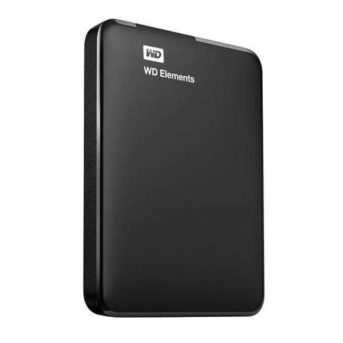 2TB WD Elements 2.5" USB 3.0 External HD, Retail Box, Black