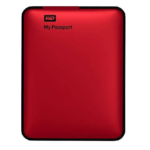 2TB WD Elements External, USB 3.0, 2.5", RED