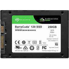 250GB Seagate Barracuda 120, 2.5", 7mm (0.26 DWPD) SATA III 6Gbs, SSD