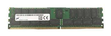 32GB Micron, PC4-21300, DDR4-2666Mhz, Registered ECC, 2RX4, CL19, 288-PIN, 1.2V, Server Memory Mo...