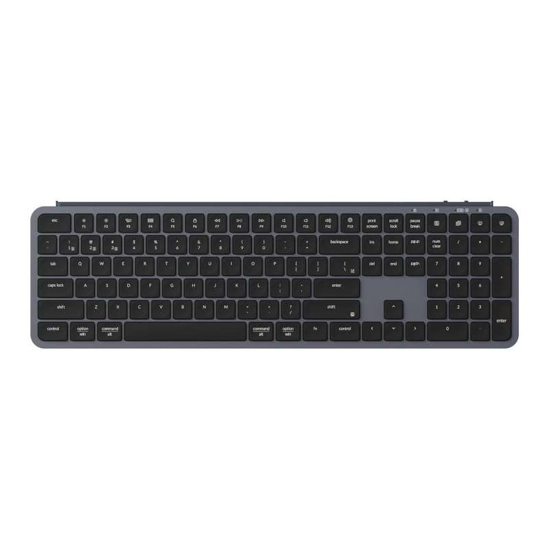 Keychron B6 Pro Ultra-Slim 100% Wireless Keyboard &#x2013; Space Grey
