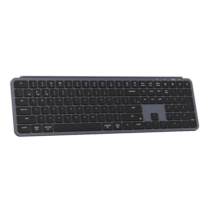 Keychron B6 Pro Ultra-Slim 100% Wireless Keyboard &#x2013; Space Grey