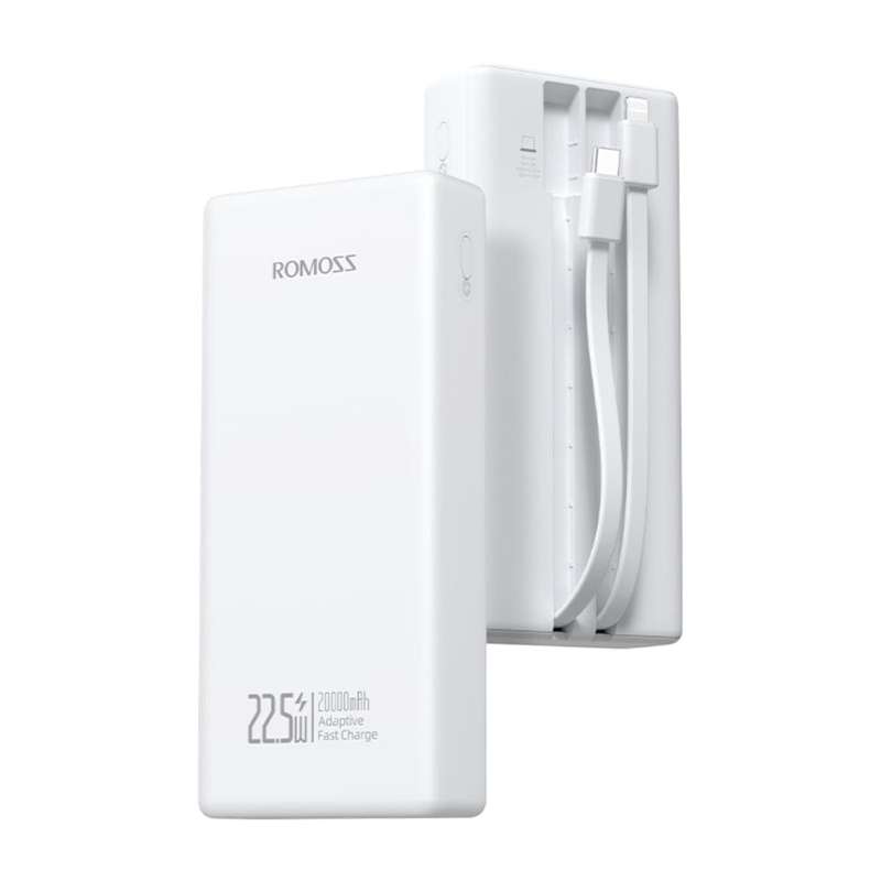 Romoss PRC20 20000mAh 22.5W Fast Charge Power Bank &#x2013; White