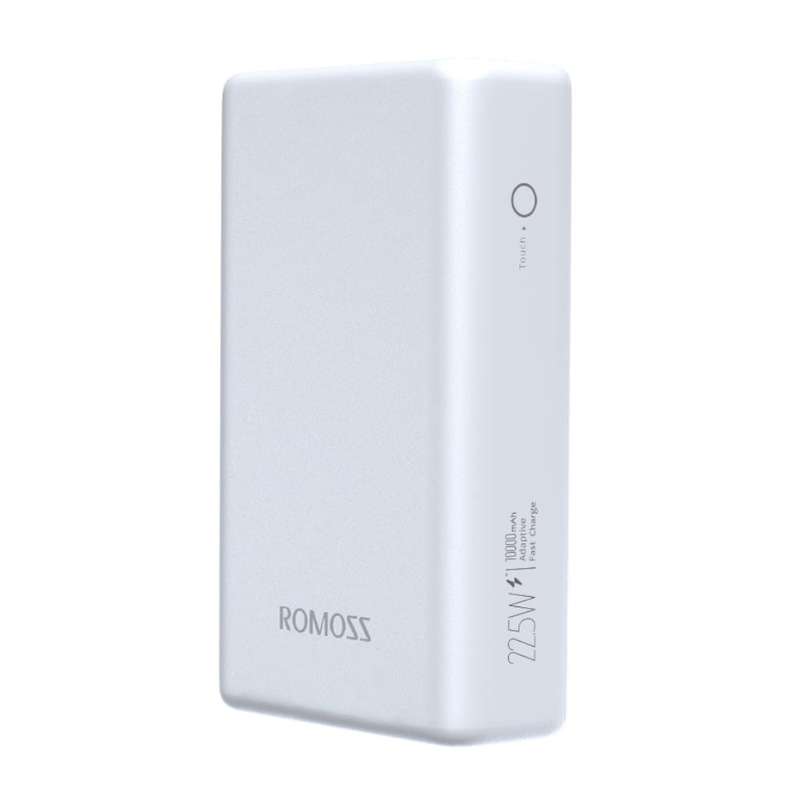 Romoss PAC10 10000mAh 20W Fast Charge Power Bank &#x2013; White