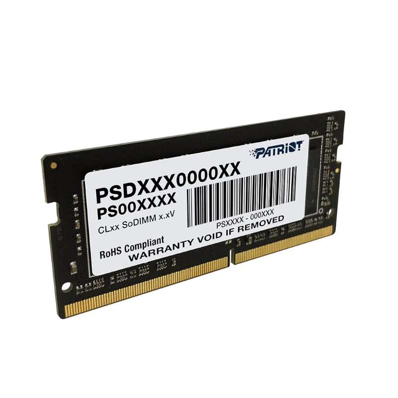 Patriot Signature Line 8GB 2400MHz DDR4 Dual Rank SODIMM Notebook Memory