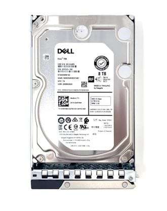 8TB Dell Enterprise Series (ST8000NM0185), 3.5" LFF, Dual Port SAS-12Gbps, 7.2K RPM 512e Internal...