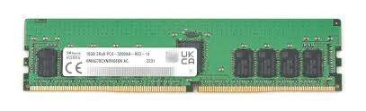 16GB SK Hynix, DDR4, AC 231, 2Rx8, PC4-3200AA, 288pin, ECC Registered 1.2V, Server Memory Module