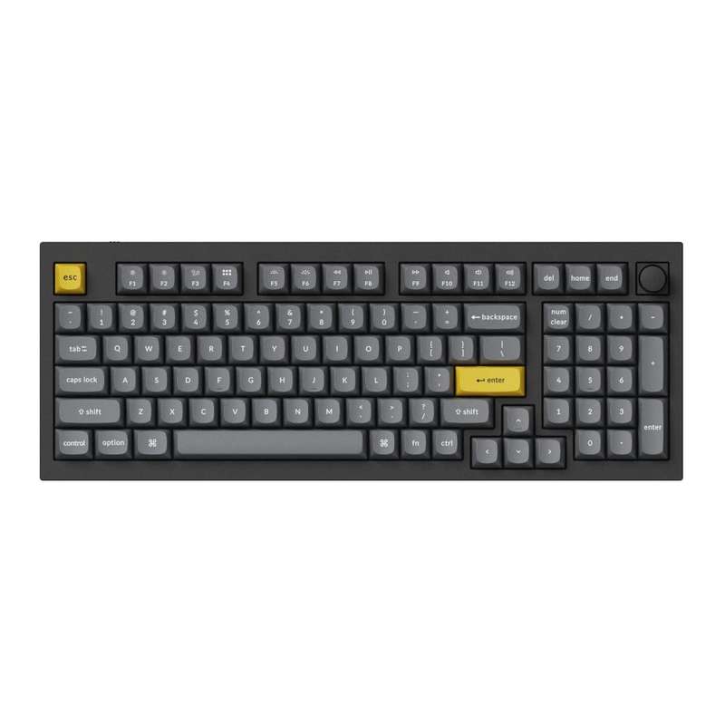 Keychron Double Shot PBT OSA Full Keycap Set &#x2013; Dark Grey