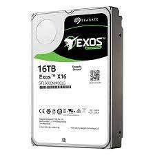 16TB Seagate Exos X18, SATA, 6GB/s, 3.5, 7200RPM, 256MB Enhanced Cache, 512e/4Kn FastFormat, E...