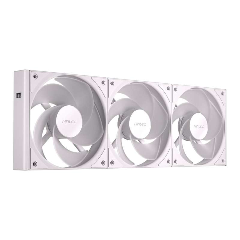 Antec Connect 120 Reverse ARGB PWM Fan 3 Pack &#x2013; White