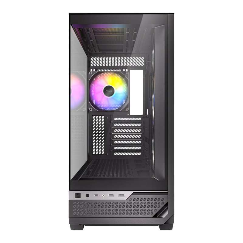 Antec C7 ARGB E-ATX Mid Tower Gaming Chassis &#x2013; Black