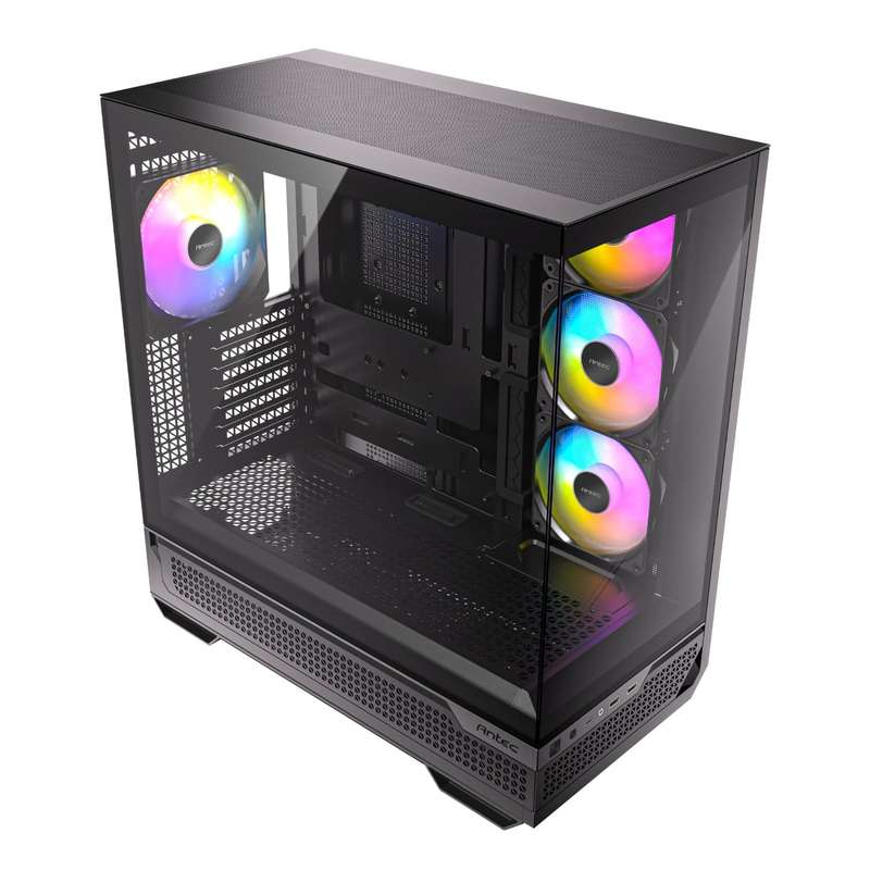 Antec C7 ARGB E-ATX Mid Tower Gaming Chassis &#x2013; Black