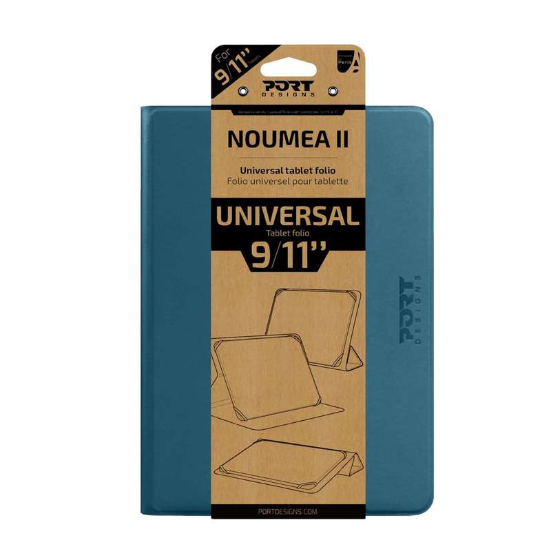 Port Designs Noumea II Universal 9/11" Tablet Folio &#x2013; Blue